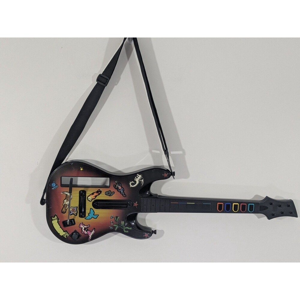 Nintendo Wii Guitar Hero Red Octane 95455.805 Wireless Sunburst Controller